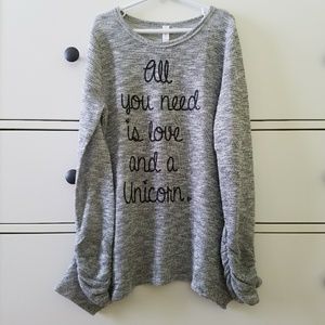 Sparkly Unicorn Sweater